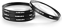 Vista 15 de GREEN.L 55mm Close-up Filter Set(+1,+2,+4,+10), Professional Macro Filter for Camera Lens