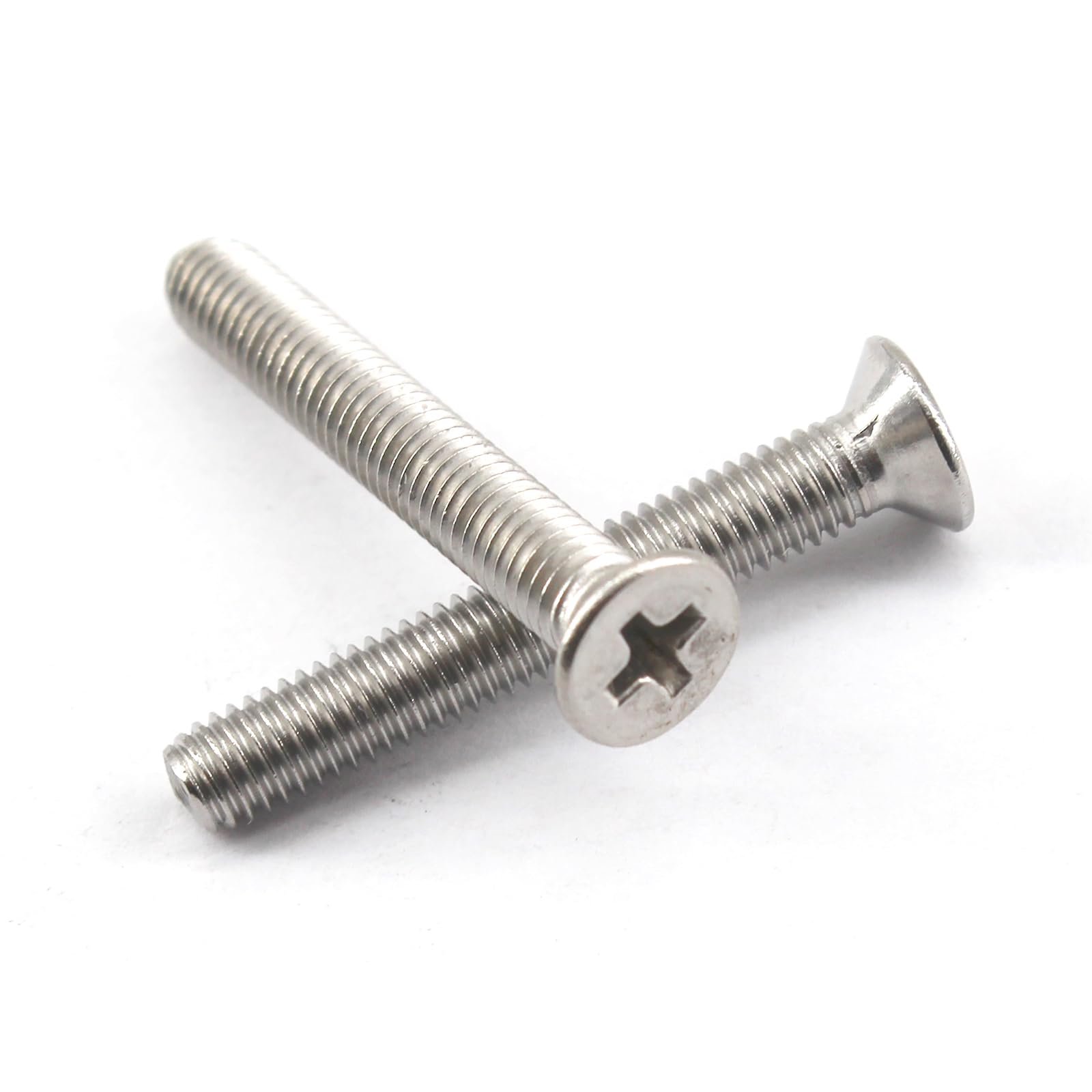 40Pcs M6x60 Stainless Steel Phillips Screws Bolts Flat Head Cross Countersunk Screws - Image 4