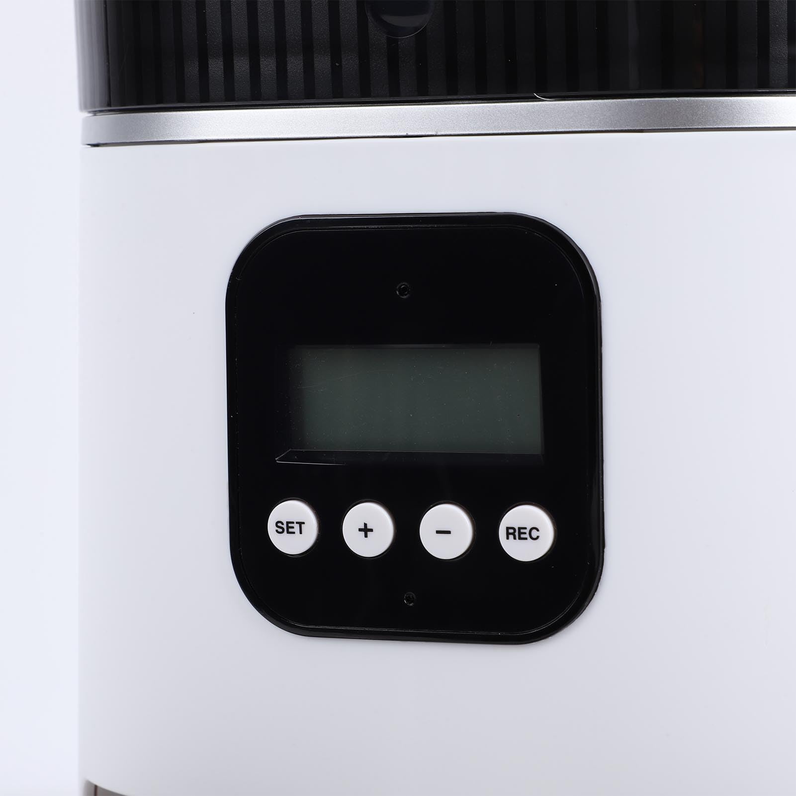 TOPINCN Mangeoire Automatique pour Chat 6L Écran LCD Distributeur de Nourriture pour Chat Chronométré avec Double Alimentation Batterie USB Secours d'urgence Zéro Coins de Nettoyage pour