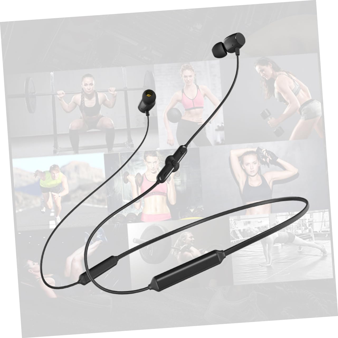 SHINEOFI Cuffie Auricolari Wireless Impermeabili Tecnologia Vivavoce Stereo Ear Cuffie Corsa Per Dispositivi Cellulari Tablet e Sport