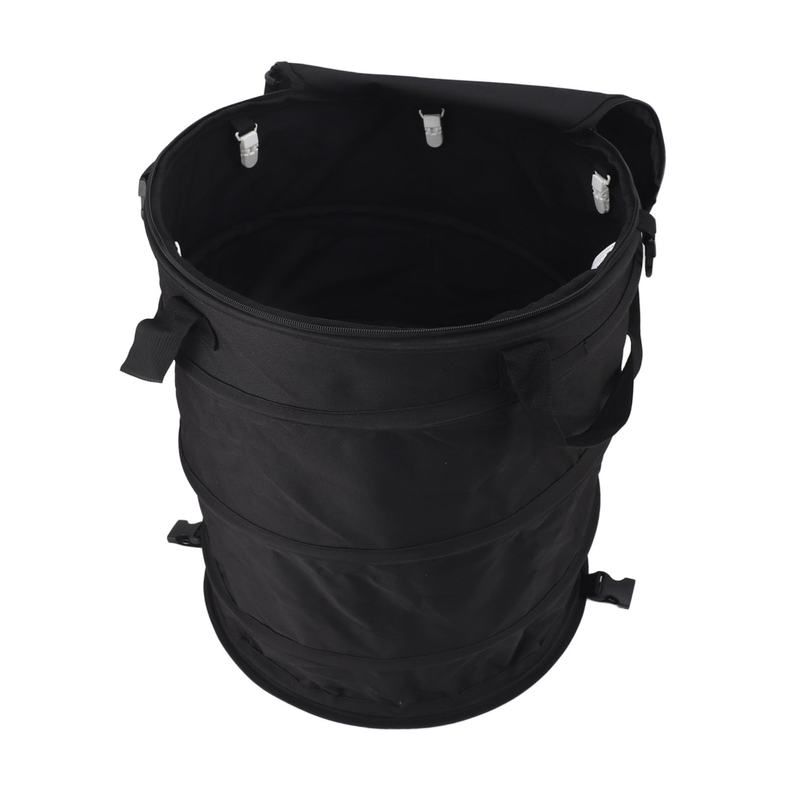 Poubelle de Camping, Sac à Déchets Pliable en Tissu Oxford Conteneur de Recyclage Portable pour Balcon Jardin 3 Couleurs
