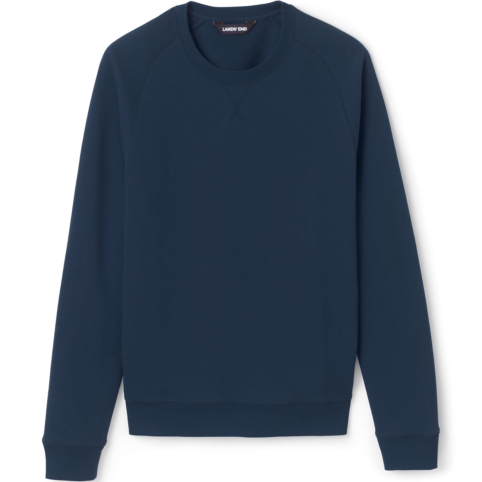 Lands' End School Uniform Adult Long Sleeve Crewneck Sweatshirt