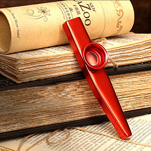 L’instrument de Kazoo Instruments de Musique Kazoo Alliage d’aluminium Kazoo pour Bon Compagnon Guitare, UkuléLé, Violon… - Les Beatles, Paul McCartney, John Lennon, RIngo Starr, George Harrison L'instrument de Kazoo Instruments de Musique Kazoo Alliage d'aluminium Kazoo pour Bon Compagnon Guitare, UkuléLé, Violon… – Image 7