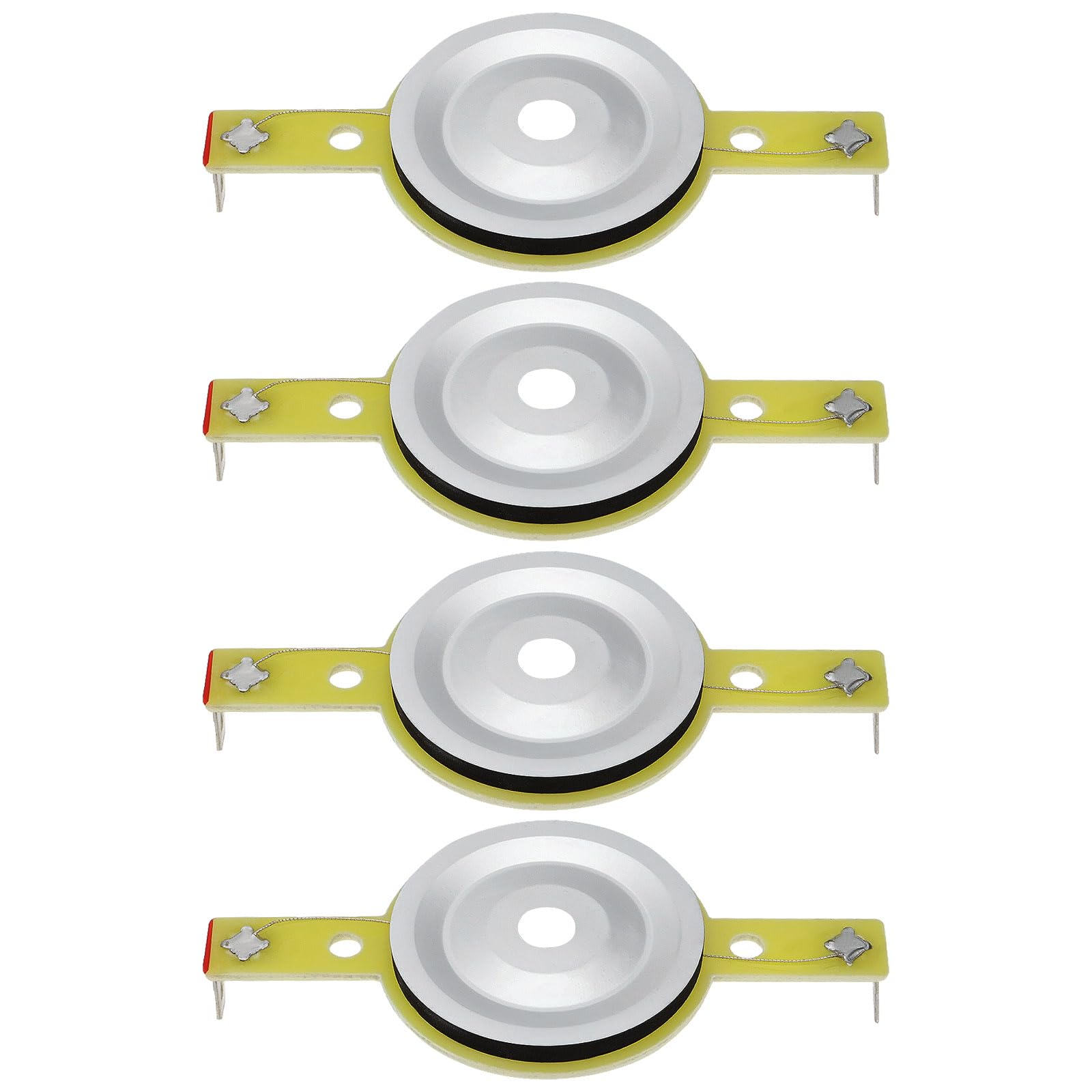 The Lord of the Tools 4pcs 25.4mm Bullet Super Tweeter Diaframma Titanio Tweeter Voice Coil Speaker Film Compatibile con PRV Audio RPTW350Ti TW350Ti