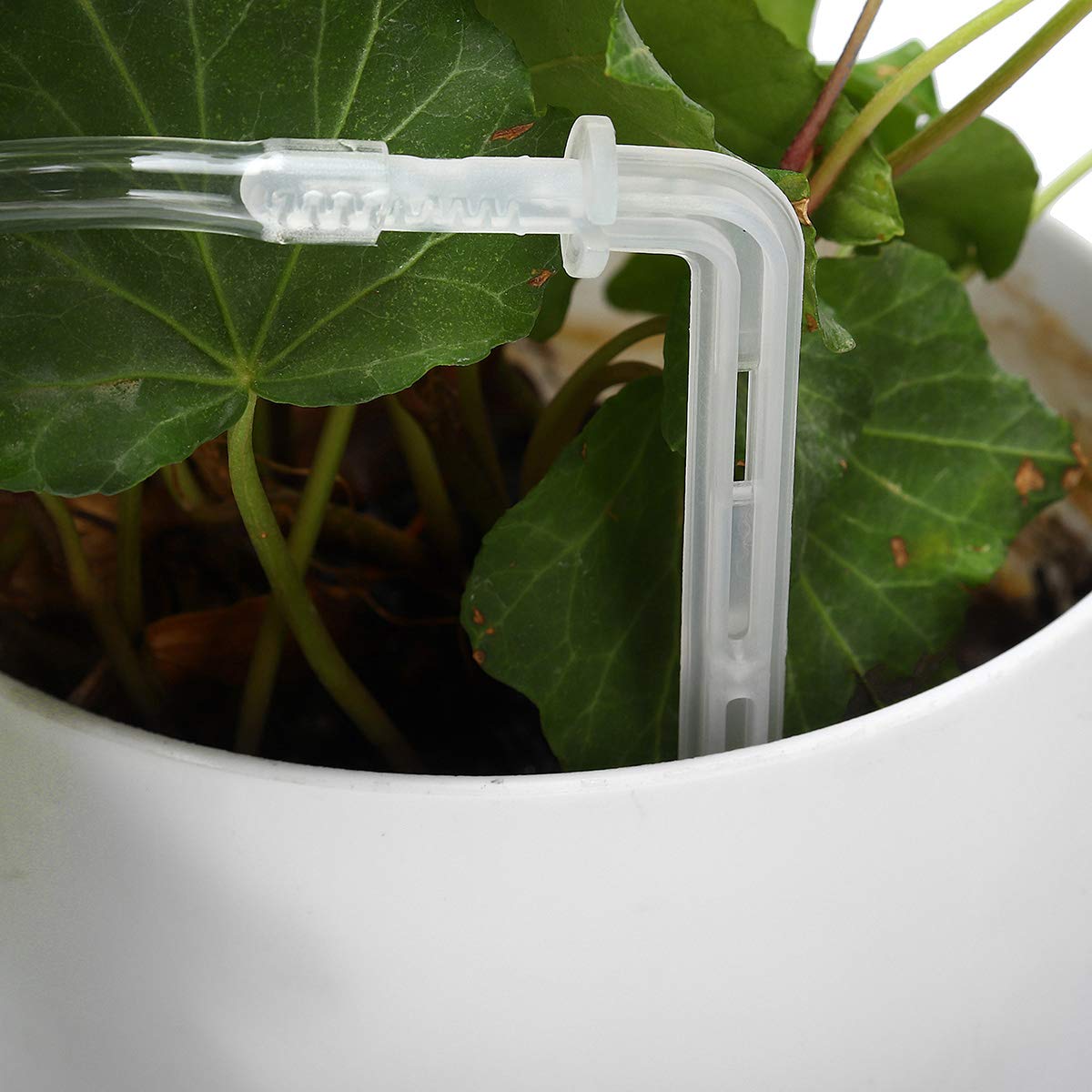 HITSAN INCORPORATION Garden DIY Micro Drip Auto Irrigation Timer Self Plants Flowers Water Control System with 10M Hose