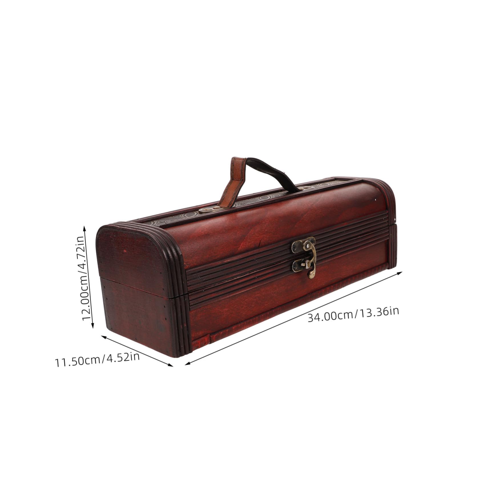 Mobestech Scatola Di Legno Per Vino Scatola Regalo Per Vino in Legno Resistente e Solida