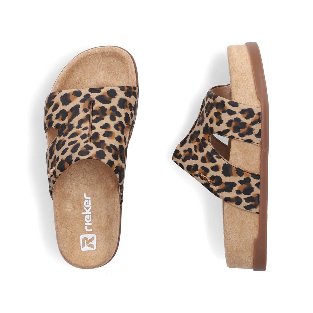 Rieker Damen Plateausandalen V4088, Frauen Sandalen