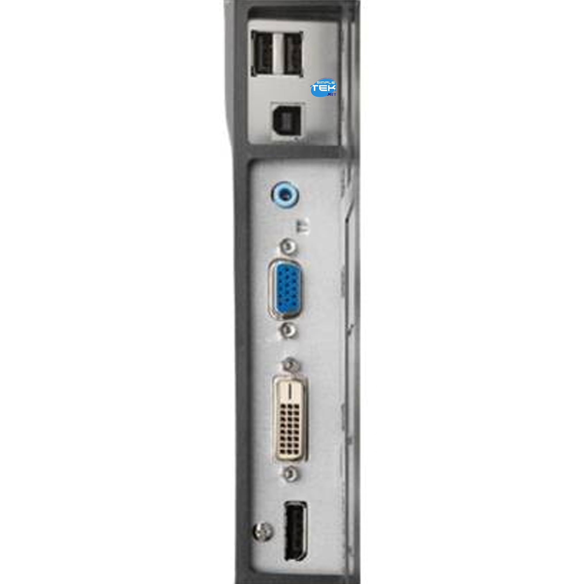 SIMPLETEK - Moniteur 23" FHD IPS DVI VGA DP VESA avec base (reconditionné)