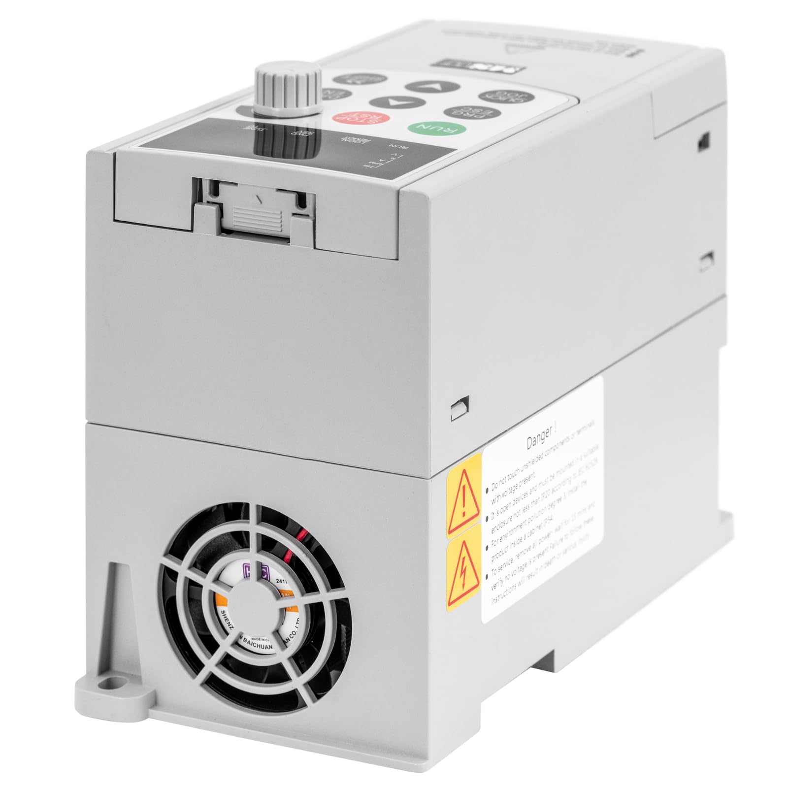 MSW VFD-Frequenzumrichter 1500 W 400 V LED-Display RS485-Schnittstelle max. 5% Abweichung Stromrichter Frequenzumformer Frequenzumwandler