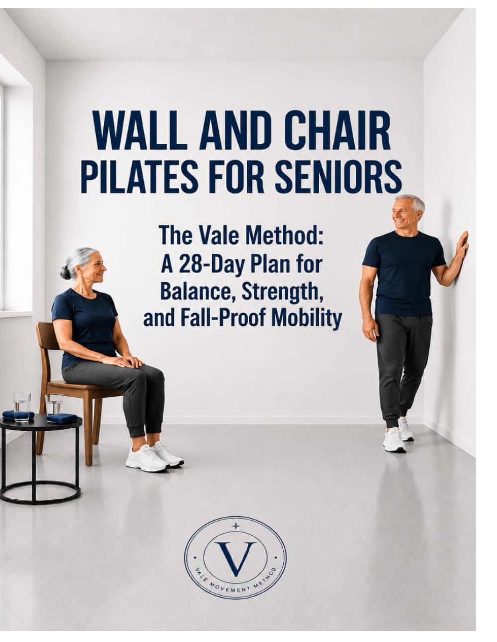 WALL AND CHAIR PILATES FOR SENIORS: The Vale Method: A 28-Day Plan for Balance, Strength, and Fall Resilient Mobility