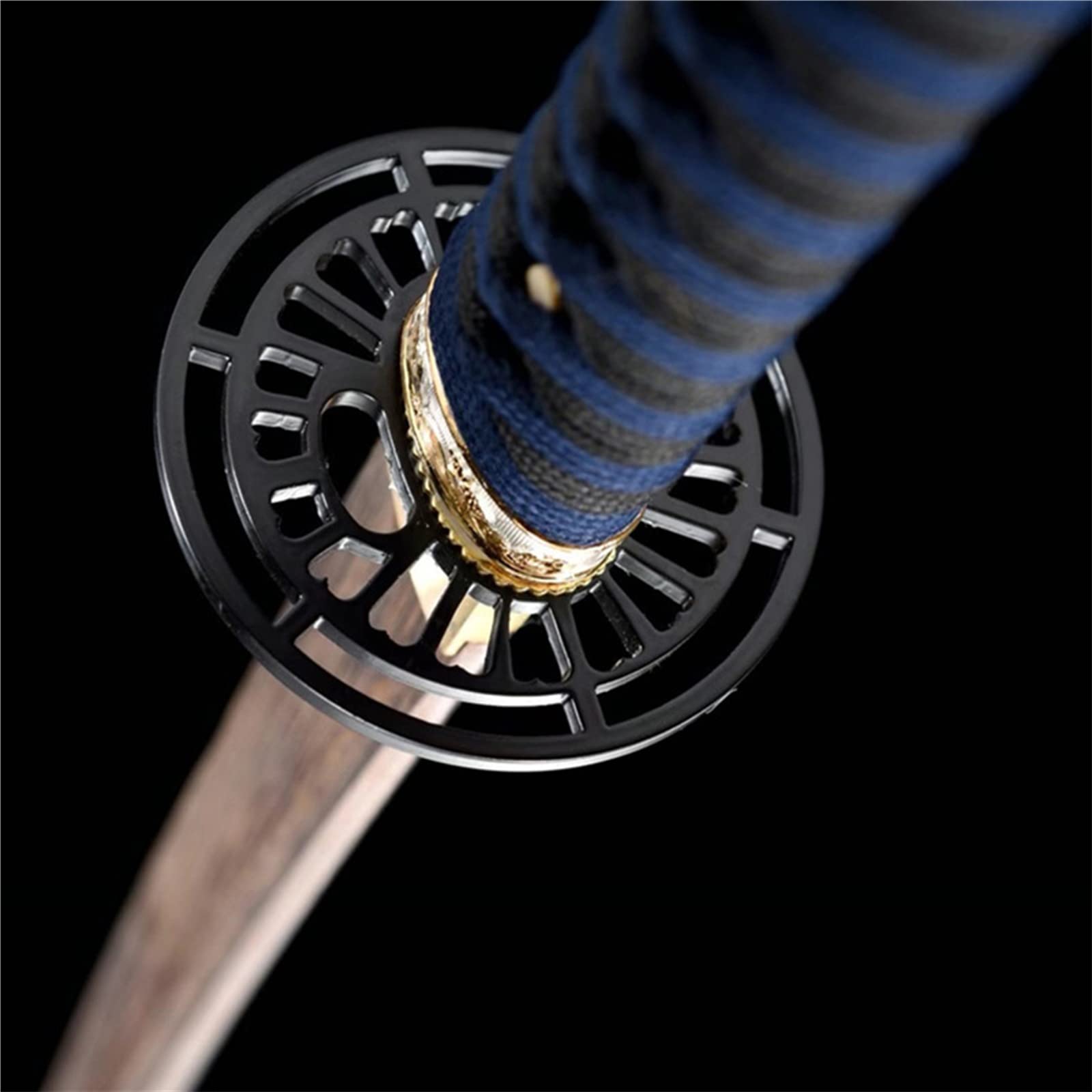 Espada samurái Iaido de estilo japonés,Katanas reales,Bokken palisandro natural 103 cm con vaina pintura madera maciza,Katana hecha a mano para entrenamiento,cosplay,decoración del hogar,exhibición