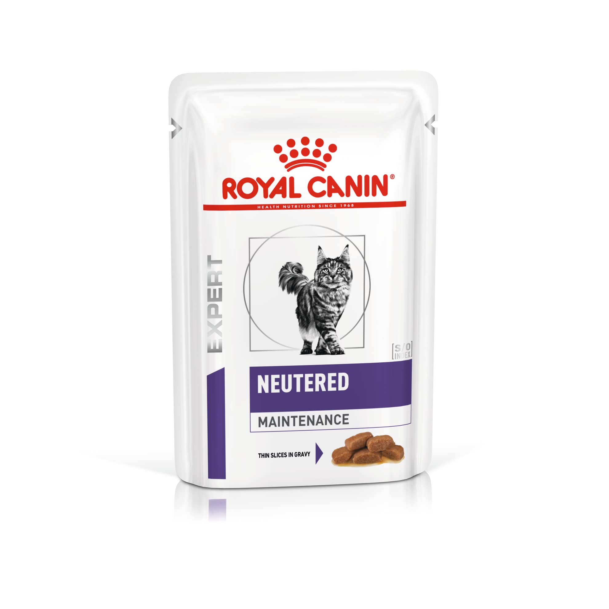 Royal Canin Feline Adult Maintenance for Neutered Cats Vet Care Wet Cat Food Pouches - 48 x 85g