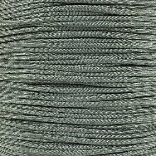 Mil Spec Type III 550 Paracord – 7 Strand Core – Nylon Commercial Grade, Parachute Cord, Survival Cord (250 Feet, Sage Green)