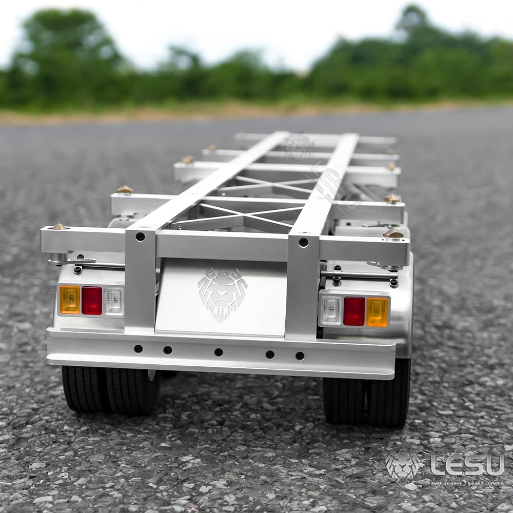 2 Cales de roues en acier LESU pour camion RC 1/14 - LESU G-6188