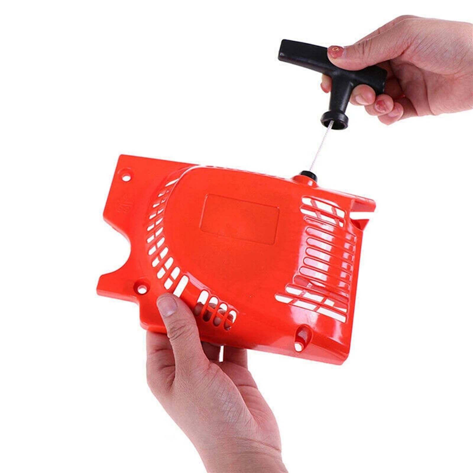 Arranque de Retroceso con Tirador Desbrozadora de Arranque de Retroceso for Motosierra 4500 5200 5800 45 52Cc 58Cc Raptor cortacésped reemplazo de Arranque