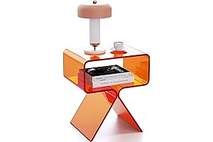 Crystal-Clear Kartell Side Table Adds Modern Elegance to Your Home