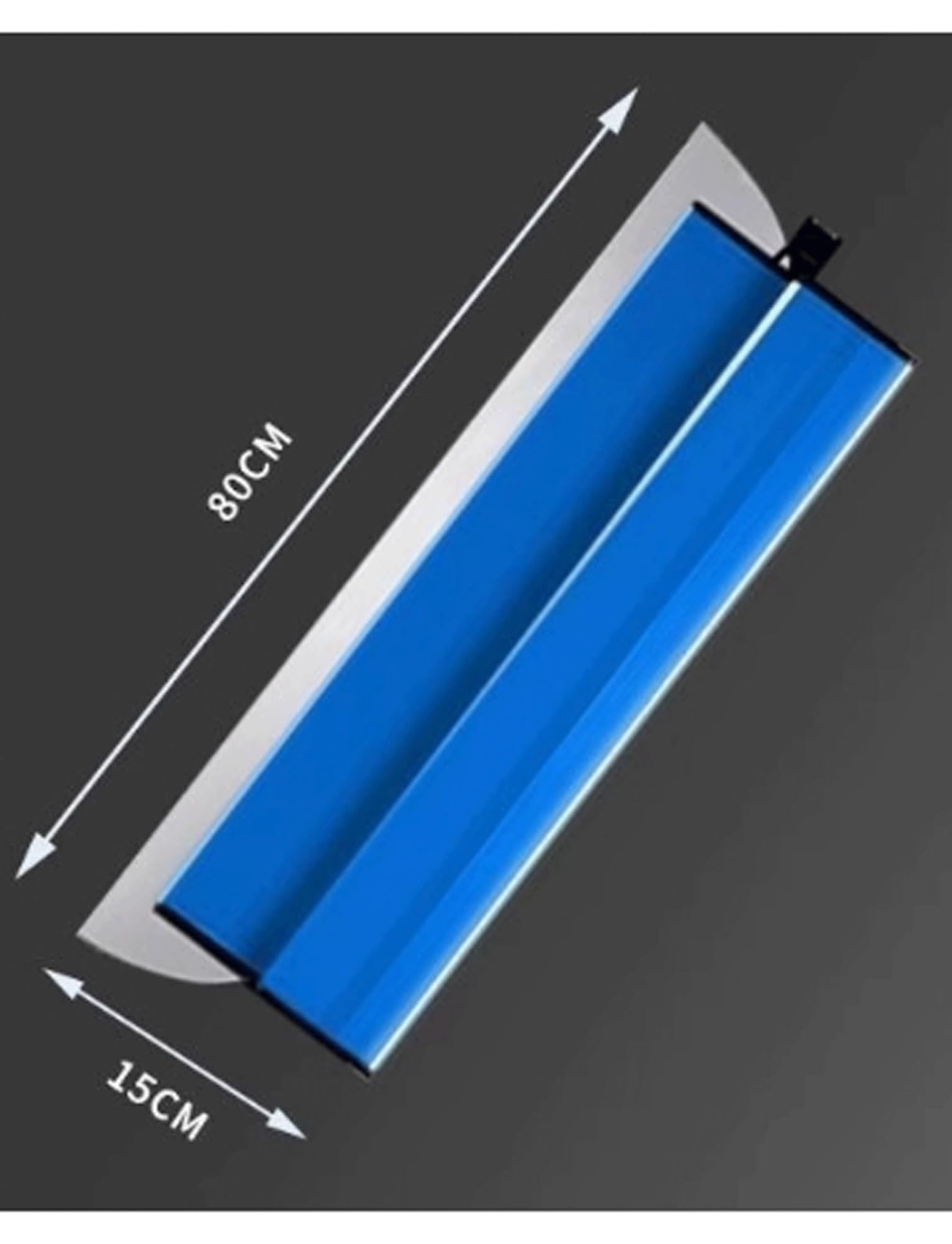 Générique Fliesenkelle, Blau, Spatel aus Edelstahl für Handwerkzeug, Glättspachtel, Wandplatte (80 cm/31 Zoll)