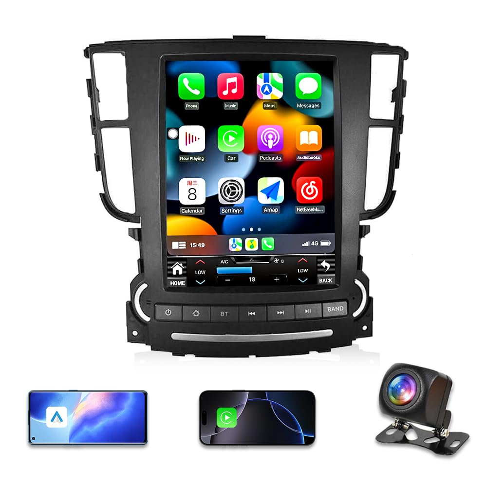 Android Car Radio for Acura TL 2004 2005 2006 2007 2008 Multimedia Player Touch Screen Upgrade Head Unit Android Auto Tape Recorder GPS Navigation