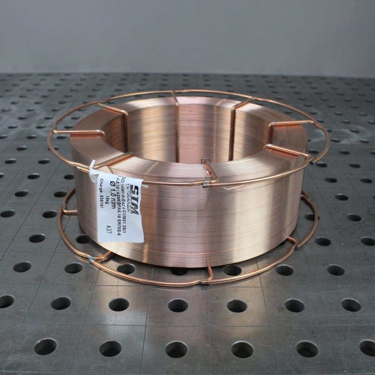 Schutzgas Schweißdraht Stahldraht SG2 1,0 mm CO2 G3Si1 MIG/MAG 0,5-15kg D100 D200 K300 (K300 15 Kg)