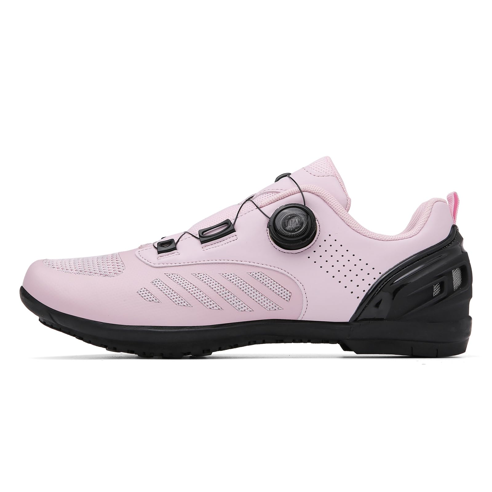 Scarpe da Ciclismo da Donna Scarpe da Mountain Bike da Strada Senza Blocco Pulsante Girevole Antiscivolo Leggere