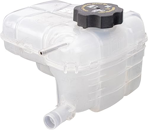 Vista 386 de TRQ Botella de desbordamiento del tanque de expansión del depósito de refrigerante del radiador compatible con Porsche Macan 2015-2018