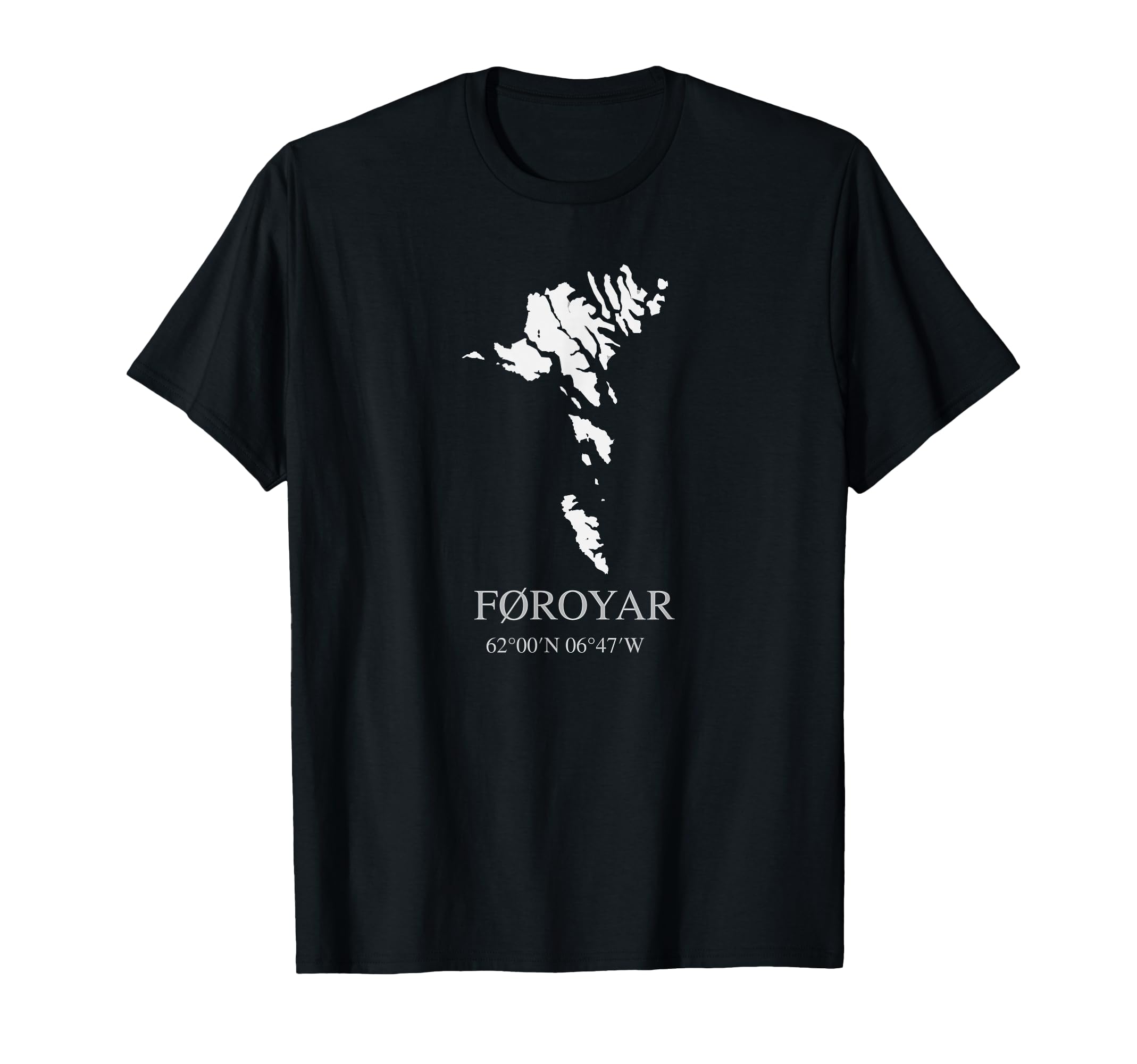 Faroe Islands Shirt - Faroe Islands Shirt With Map T-Shirt