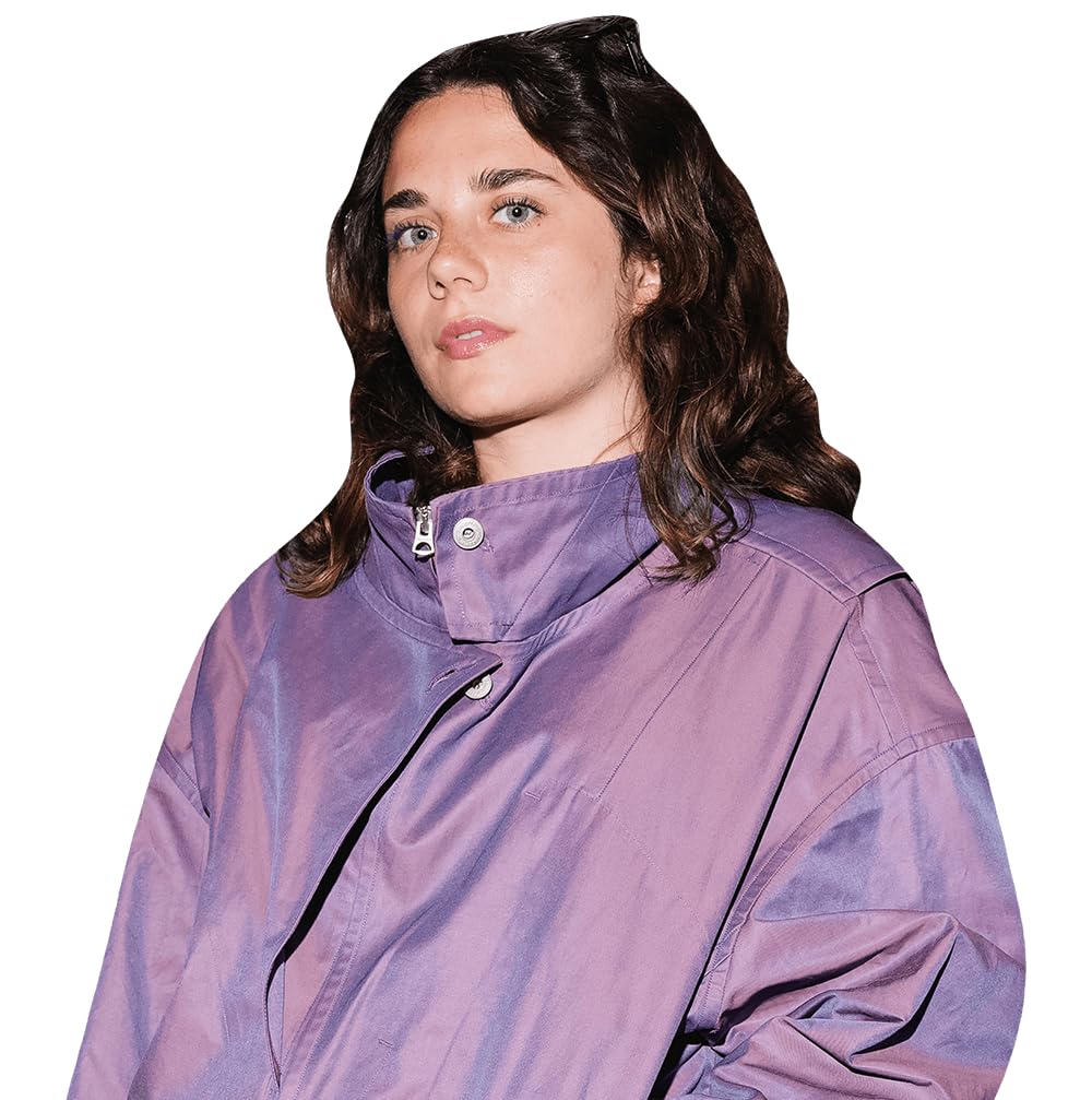 Greta Esposito (Purple Outfit) Half Body Buddy Cutout