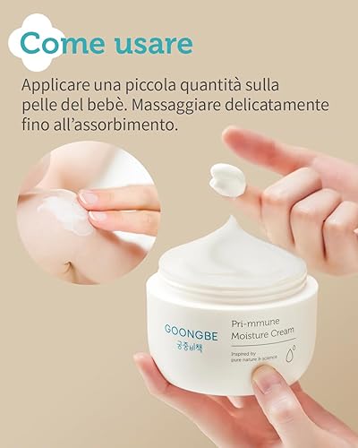 Miniatura 6 de GOONGBE Pri-mmune Crema hidratante Crema corporal coreana para bebé con manteca de karité Hidratante diario hipoalergénico suave para piel seca