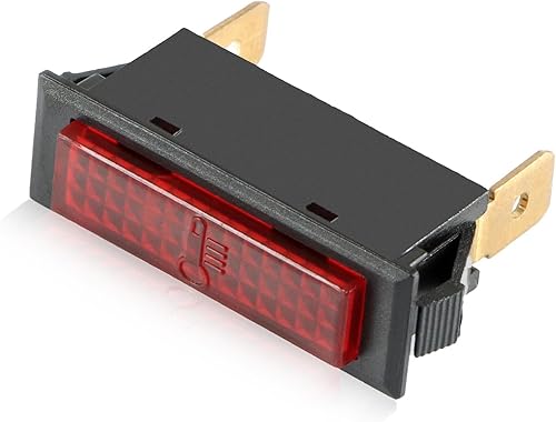 Bombilla indicadora de luz de temperatura caliente compatible con Polaris Sportsman 335 Sportsman 500 Magnum 325 Magnum 500 Scrambler 400 Scrambler