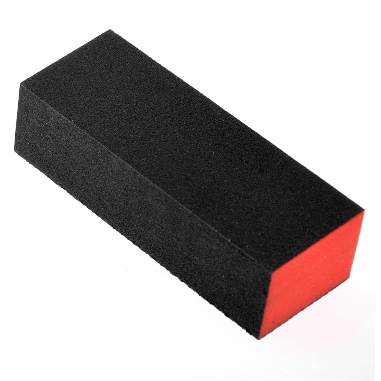 GANAZONO 10Pcs Sided Sponge Nail Files Washable Nail for Smoothing and Shaping Natural Nails Durable Black and Red Sanding Blocks for Professional Nail Care