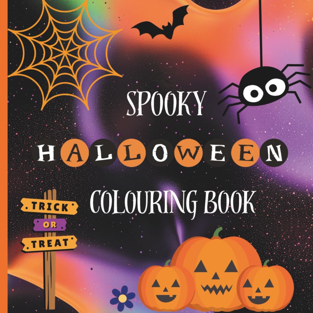 Spooky Halloween Colouring Book