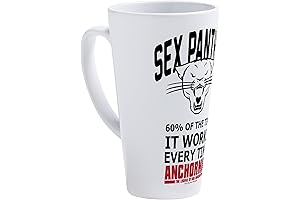 Anchorman Sex Panther 17 Oz Motivational Latte Mug
