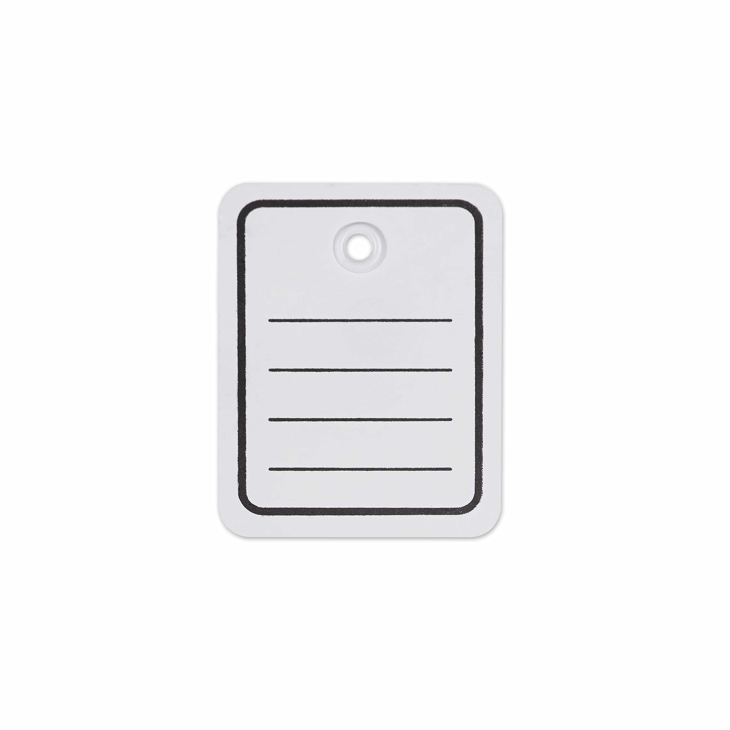 1000 etichette da appendere 68200, in cartone, 40 x 50 mm