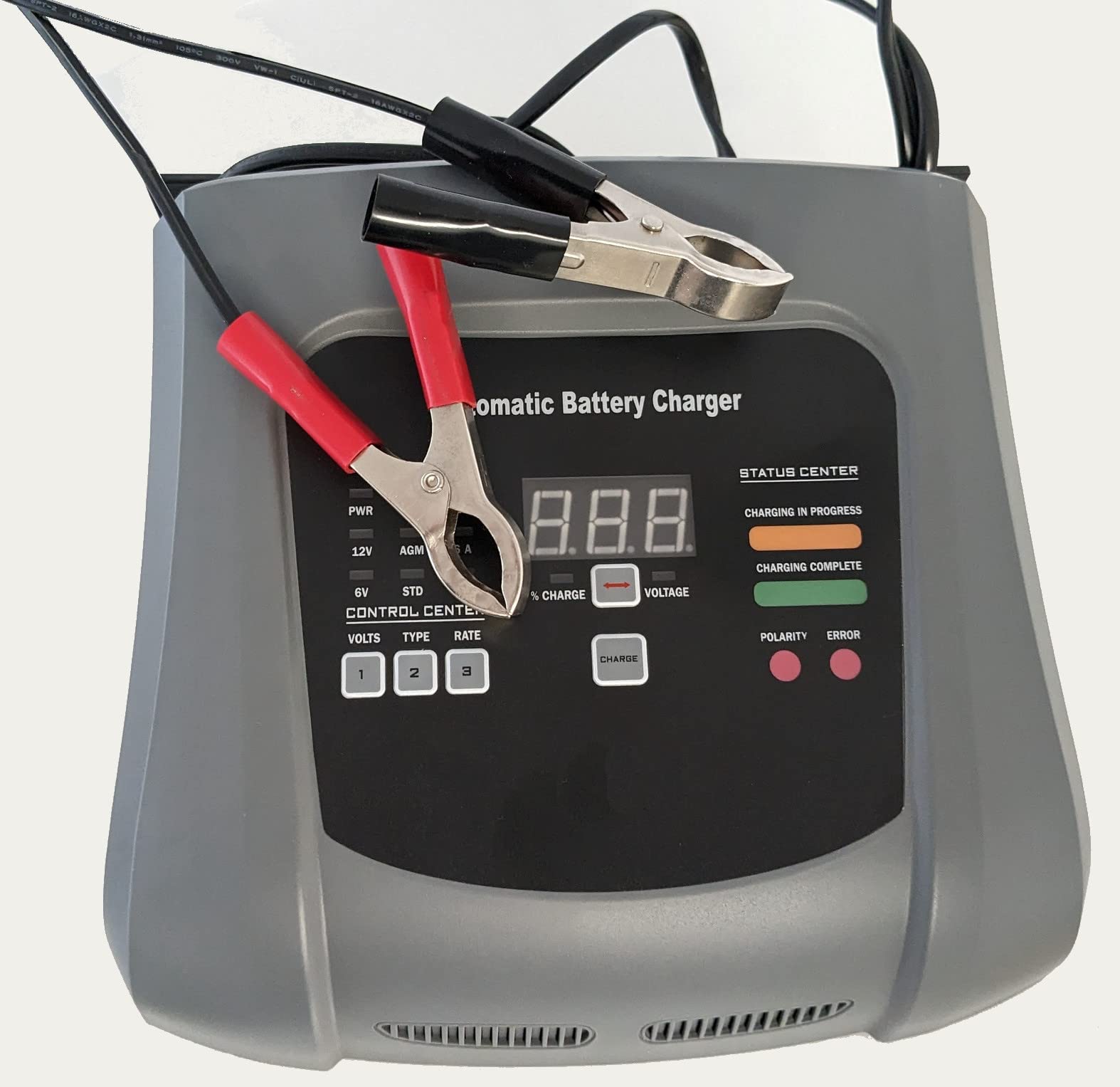 Cargador de baterías AGM, Gel y Plomo Ácido de 6V y 12V a 2A 6A 10A FBAC12610