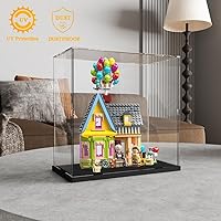 Vista 2 de Caja de exhibición de acrílico Caja de exhibición transparente para el kit de modelo de Lego New York City 21028, modelo de Lego Architecture Paris