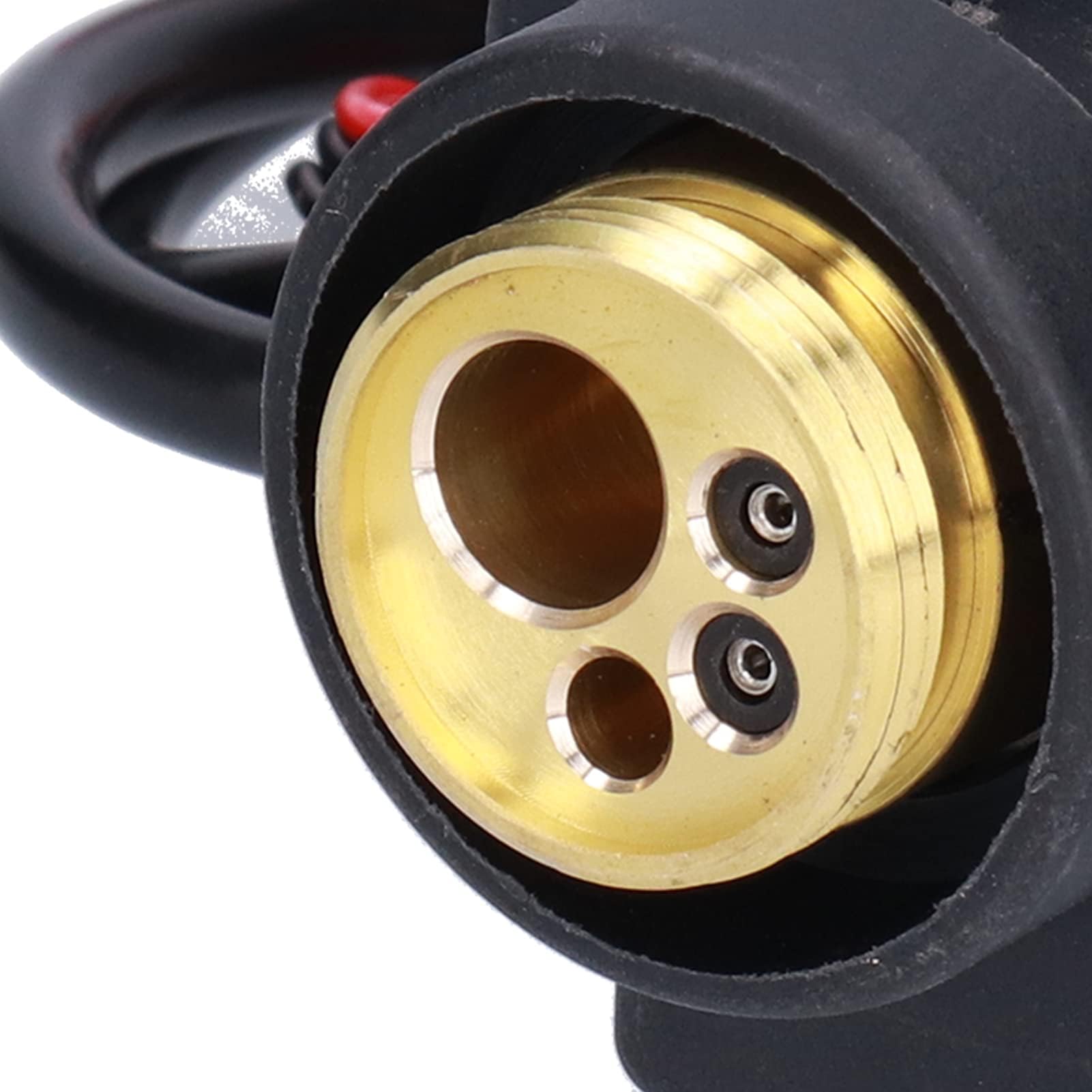 Kit de Conversion de Remplacement D'adaptateur de Connecteur Central en Laiton pour Prise de Panneau de Soudage MIG pour Pistolets de Soudage