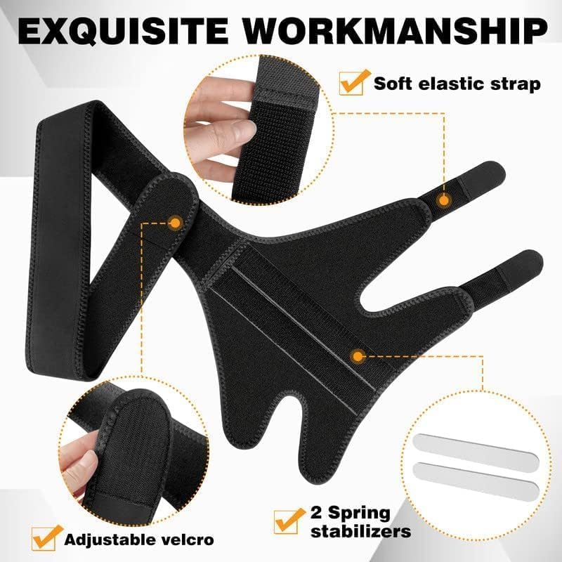 Image of JUANWAN Dog Knee Brace Leg Braces - Dog Canine Knee Stifle Brace Wrap Dog Knee Brace for Torn ACL Hind Leg Joint Pain Muscle Sore Pet Brace Reduces Pain and Inflammation (S), black
