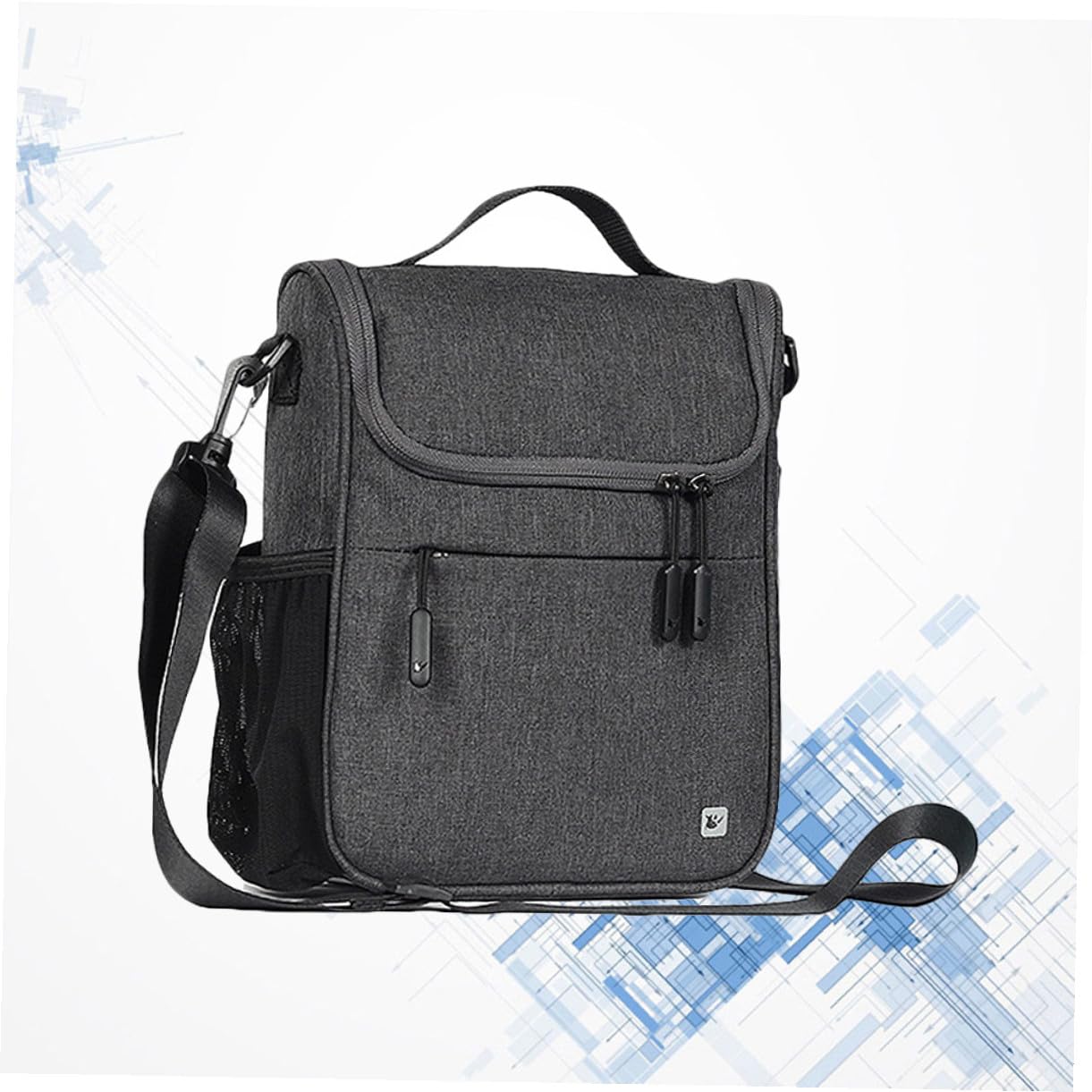 Mikinona Borsa da Manubrio per Bici Multifunzionale con Chiusura Scatto Accessorio Professionale per Ciclismo per Bici da Corsa e Gravel Capacità Ampia per Smartphone e Portafoglio Facile