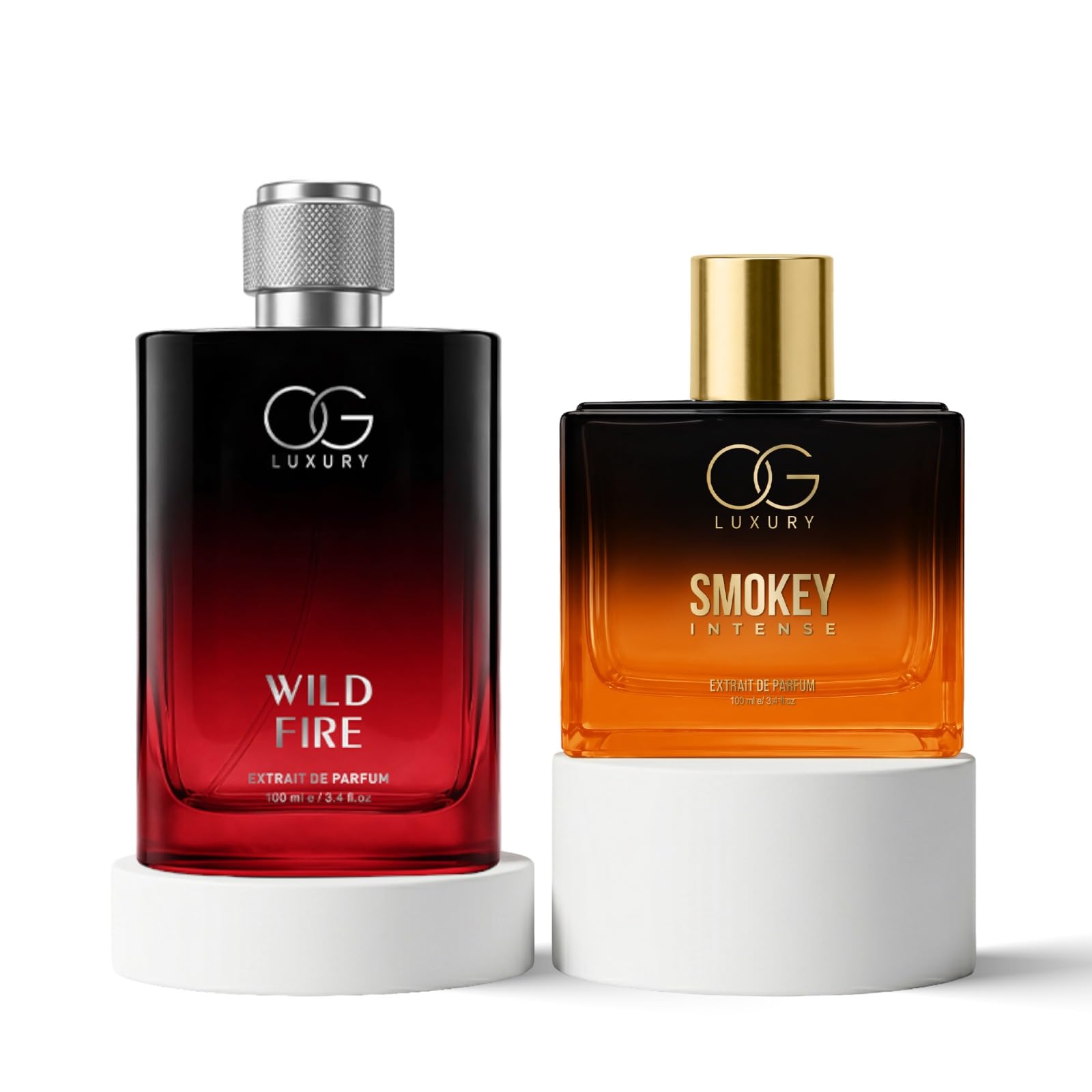 Perfume for Man Combo | Wild Fire Extrait De Parfum 100ml with Discovery Set for Men Inside and Smokey Intense 100ml | Long Lasting Perfume Gift Set, Whiskey Sandalwood Fragrance Notes-image-42