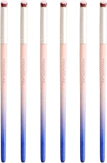 6pieces Ombre Nail Brush Wood Nail Pen Ombre Brush for Gel Nails Nail Gr...