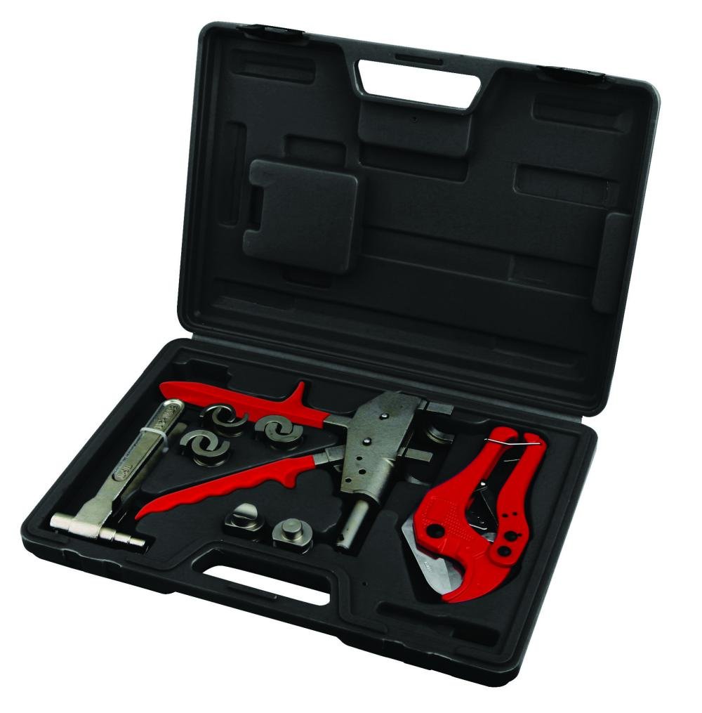 Coffret de sertissage pour tubes PER - Kit complet avec pince à sertir et accessoires