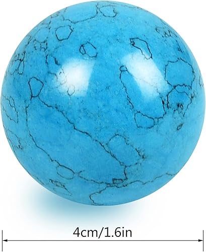 Vista 73 de fengshuisale Feng Shui Bolas de salud chinas (azul con fénix y dragón) 3.8cm/1.5" Pulsera de cuerda roja