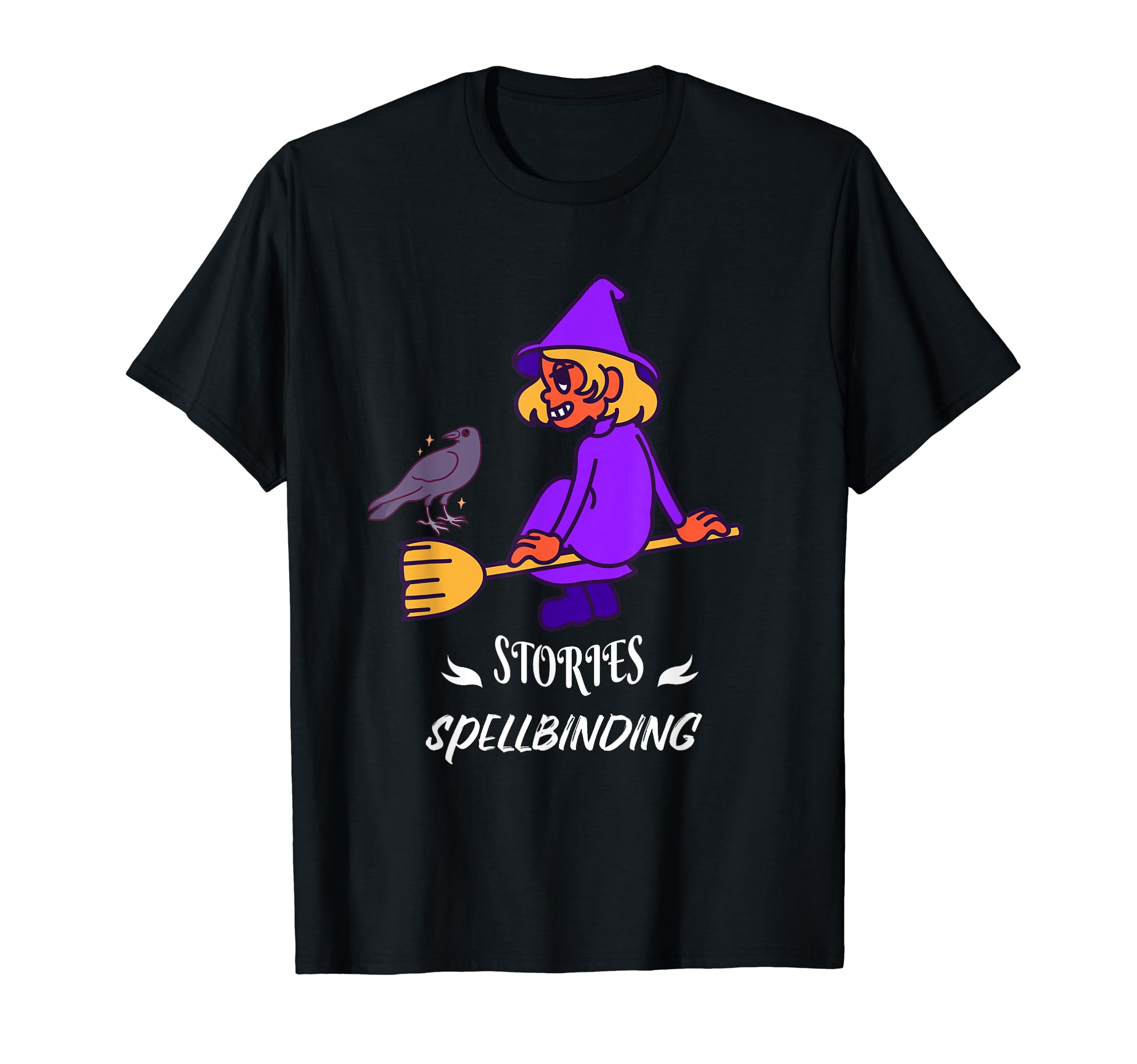 Cute Funny Witch Designs Shirt Merch & Co.Stories Spellbinding Cute Funny Witch Designs Present T-Shirt