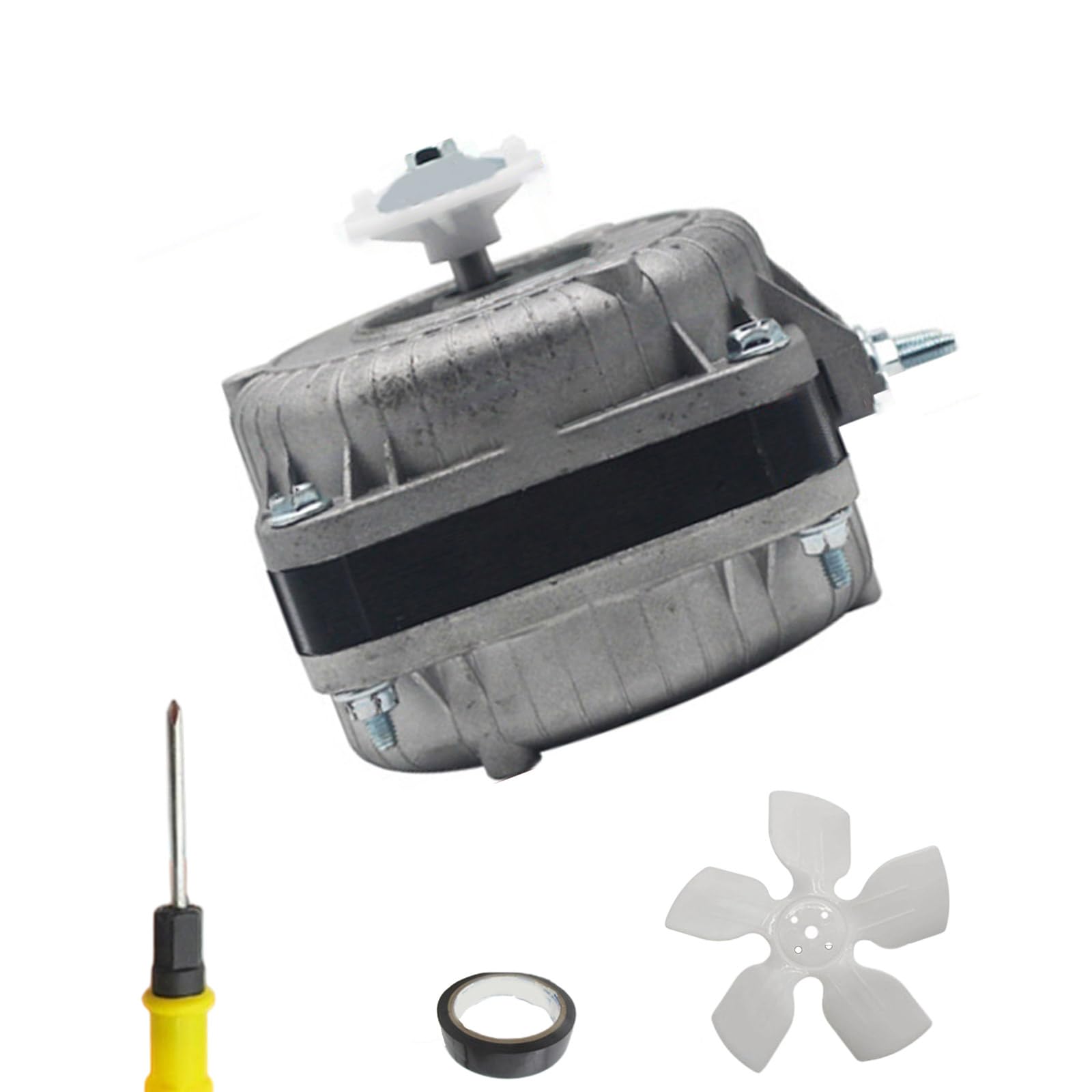 Kalttoy Refrigerator Cooling Fan Motor High Efficiency Condenser Fan for Cooling Efficient Motor Fridge Replacement