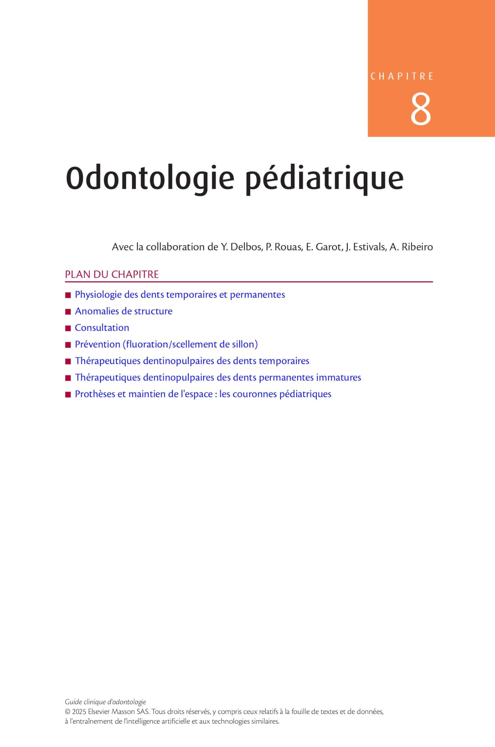 Guide clinique d'odontologie