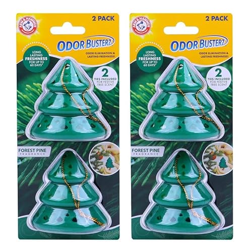 Arm & Hammer Odor Busterz, 4 Ct, Forest Pine