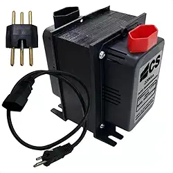 Transformador 2000va Bivolt (110v Para 220v Ou 220v Para 110v) CS Eletrônica 1000W