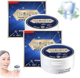 Miyanxi Tooth Powder, Miyanxi Tooth Powder Stain Rem, Miyanxi Tooth Powder Whitening, Miyanxi Teeth Whitening Cleaning Powder, Effective Remover Stains from Coffee (Color : B/2pcs)
