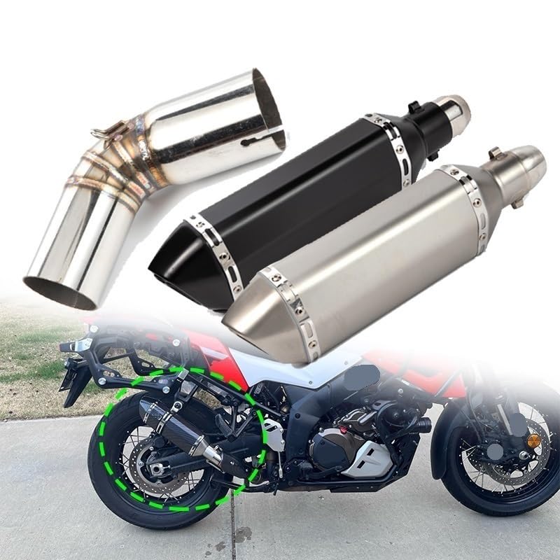 Silencieux d'échappement V-STROM 1050 modification tube central raccordement DL1050 2021 - 2
