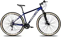 Bike Aro 29 Estilo Mountain Bike em Alumínio Absolute Nero 5 3x8 Marchas 24 Velocidades com Freios Hidráulicos